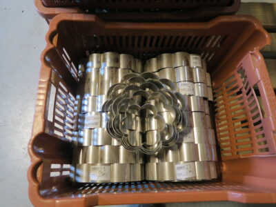 Forme blomsteringe rustfrit